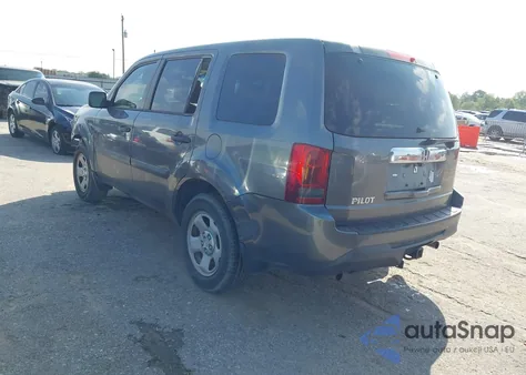 2012 Honda Pilot Ex-L from USA, damaged, VIN 5FNYF4H69CB016222
